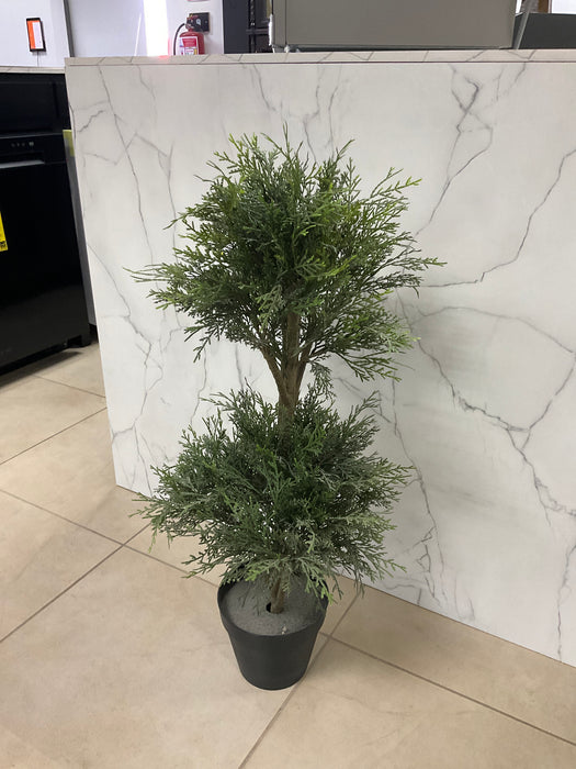 Arbol Topiario de Cedro Doble Bola