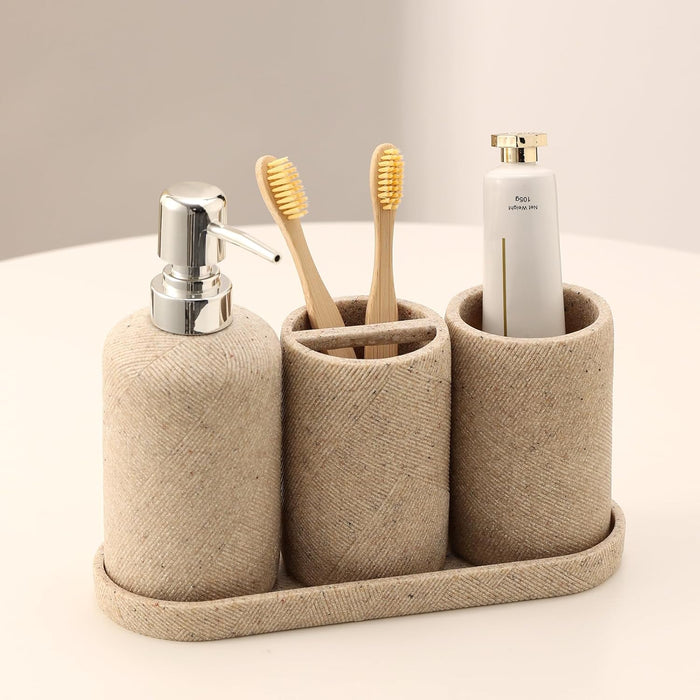 Accesorios de Baño - Resina Beige