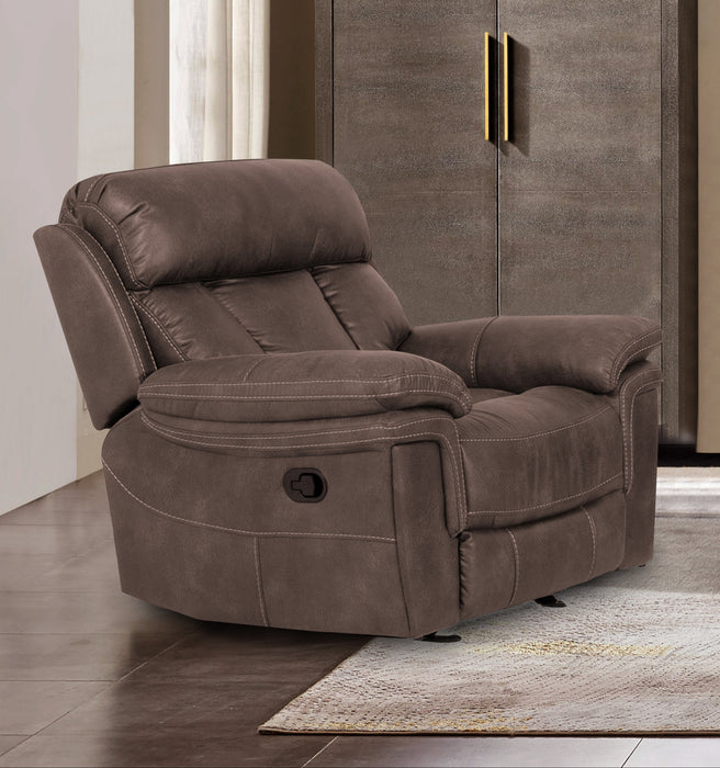 Silla Reclinable Y Mecedora Color Cafe