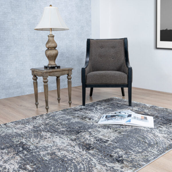 Tapete Decorativo Amina Gris 160x230