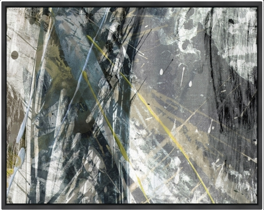 Cuadro De Arte White Noise 40 x50