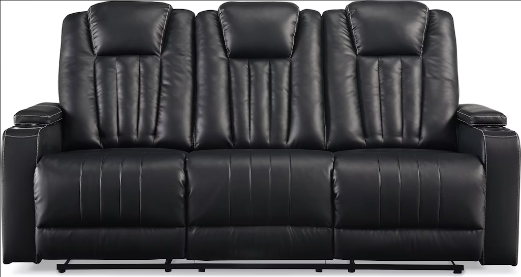Sofá reclinable Center Point con mesa desplegable