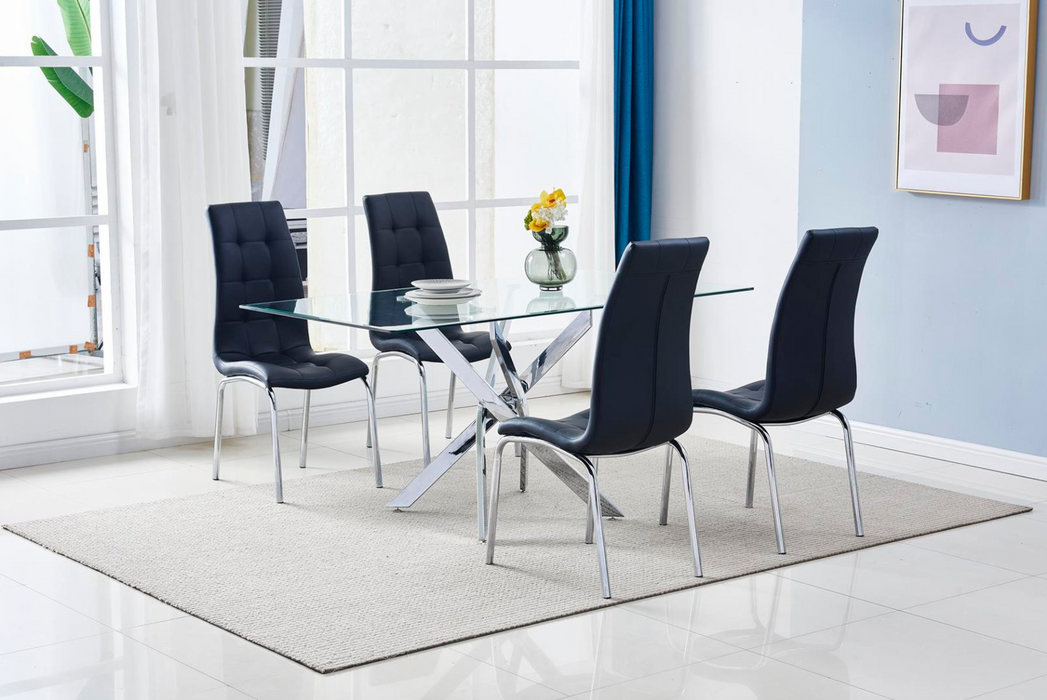 Brilliance - Mesa de comedor de cristal