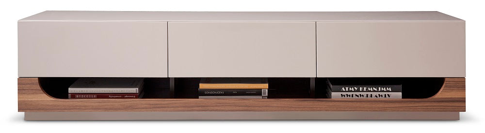 W TV103 GREY GLOSS F04/WALNUT V14