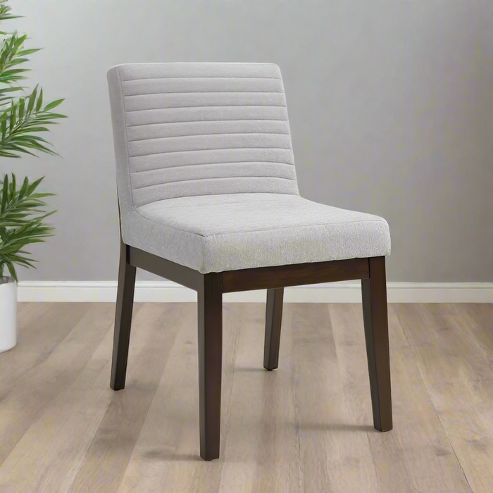 Silla Auxiliar de Lino Gris (juego 2 piezas) Edwyn