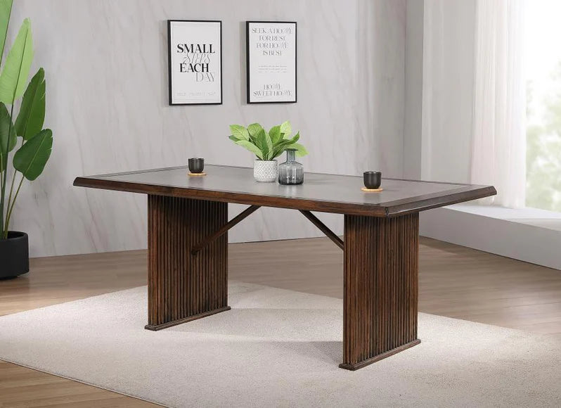 Mesa de comedor Sherwood, rectangular de 1,83 m