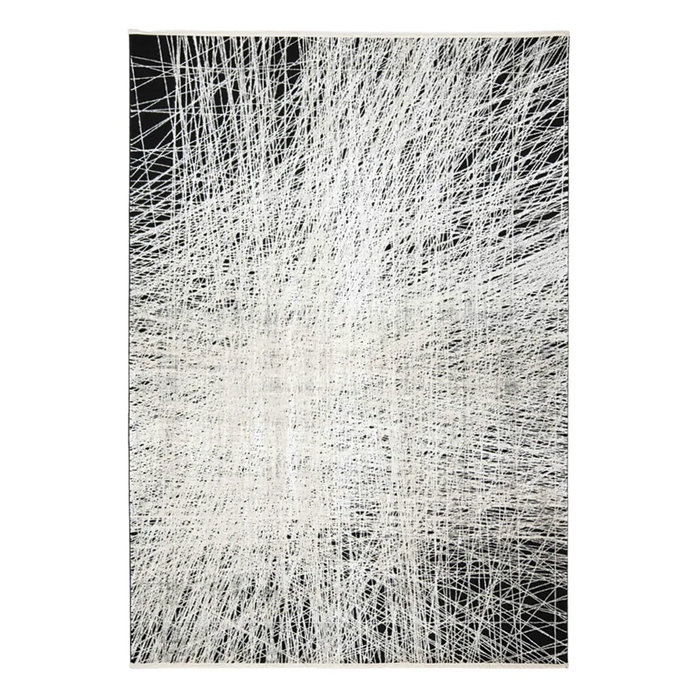 Tapete Scala Color Gris/Negro 160x230