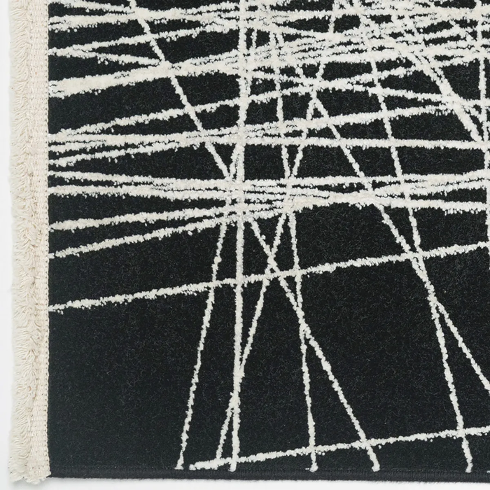 Tapete Scala Color Gris/Negro 160x230
