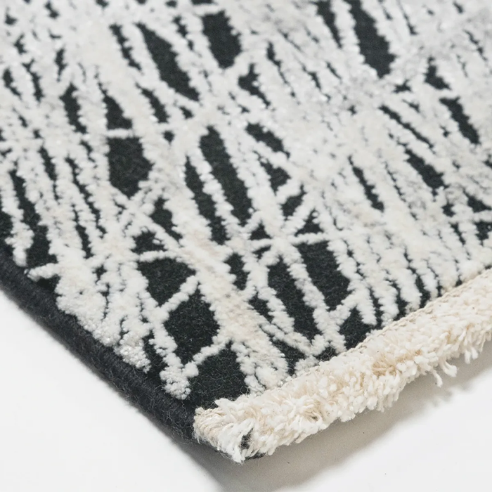 Tapete Scala Color Gris/Negro 160x230