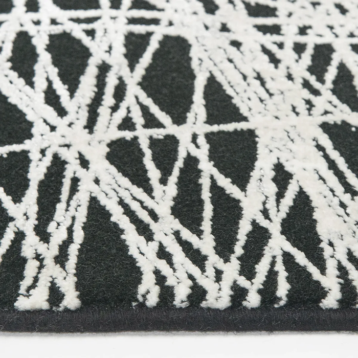 Tapete Scala Color Gris/Negro 160x230