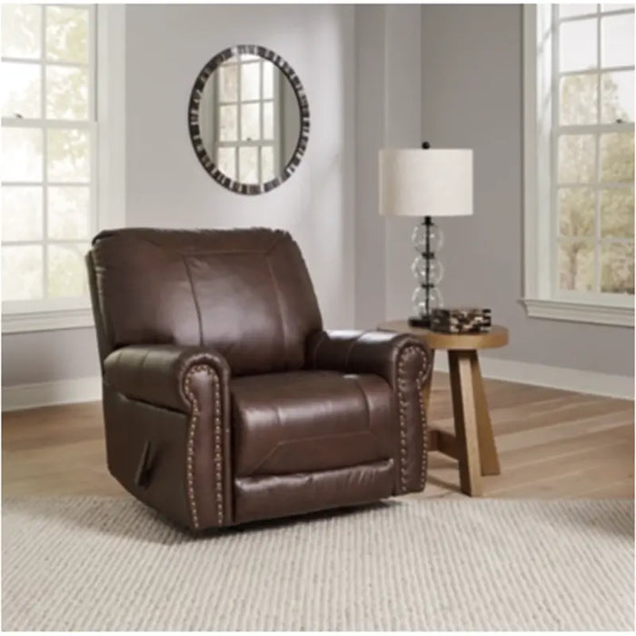 Colleton - Mecedora reclinable - Marrón oscuro