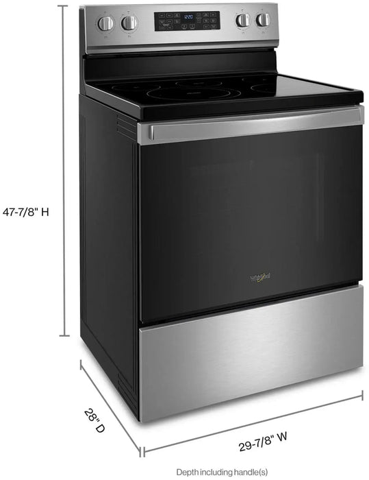 Estufa Electrica Whirlpool Stainless Steel