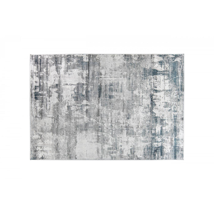 Tapete Erzin Color Gris/Azul 160x230 01