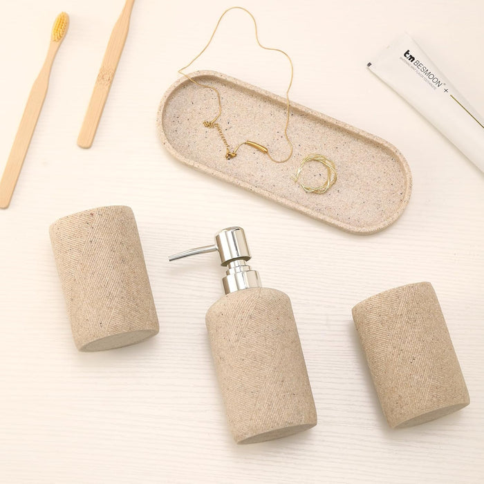 Accesorios de Baño - Resina Beige