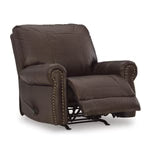 Colleton - Mecedora reclinable - Marrón oscuro