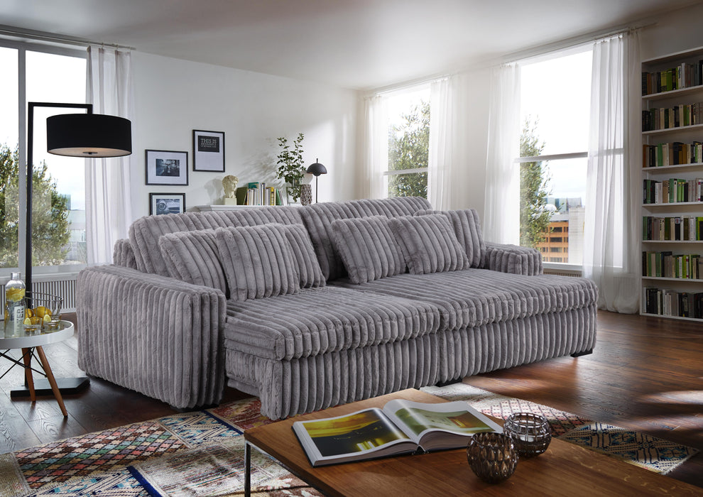 Sofa Cama con 2 Chaise Electrico Hibrido Cama y Sofa