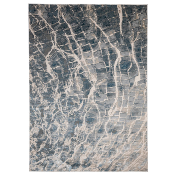 Tapete Artema Color Azul/Plata 160X230