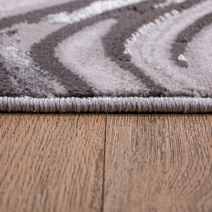 Tapete Ayda Color Gris/Plata 160X230