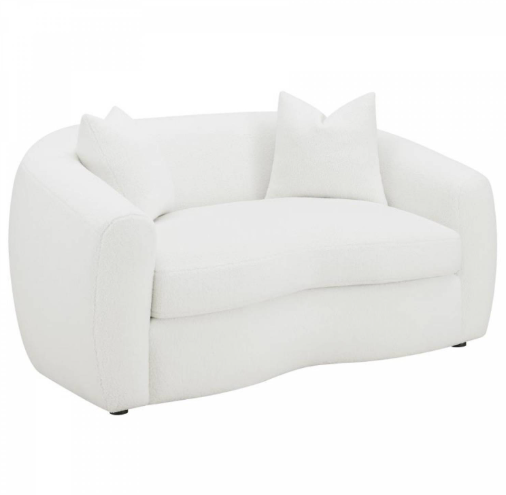 Loveseat Isabella tapiz color natural