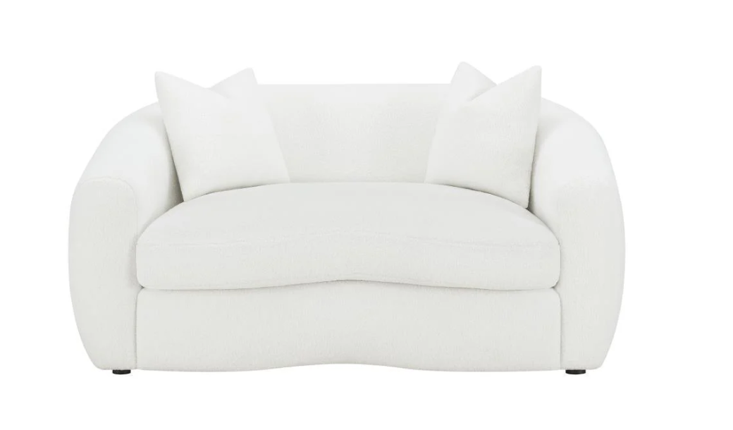 Loveseat Isabella tapiz color natural