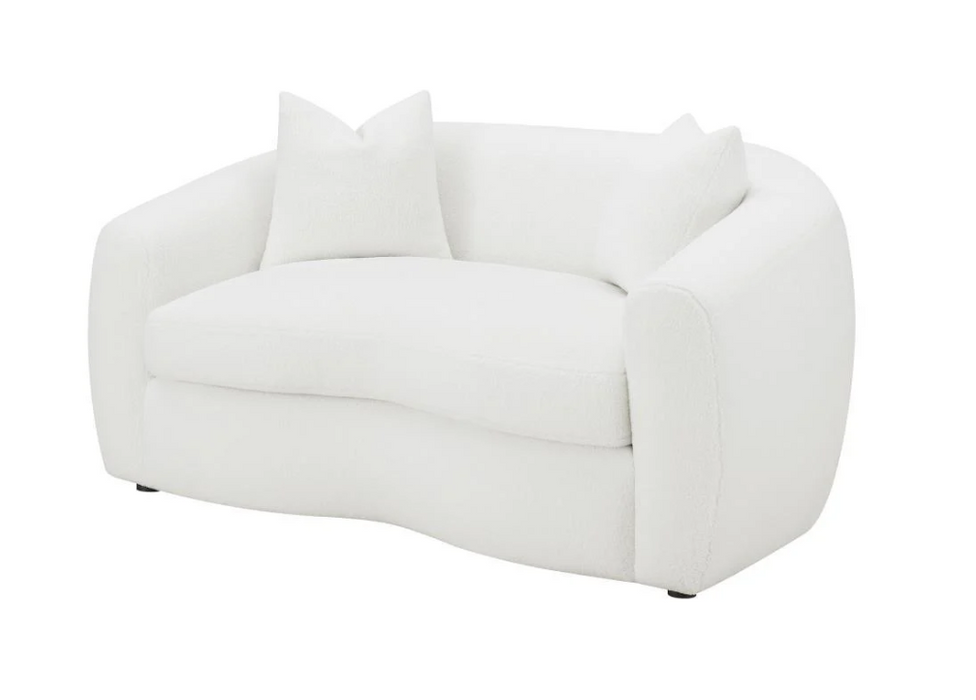 Loveseat Isabella tapiz color natural