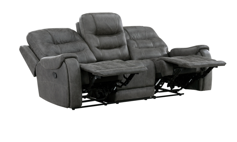 Sofá doble reclinable