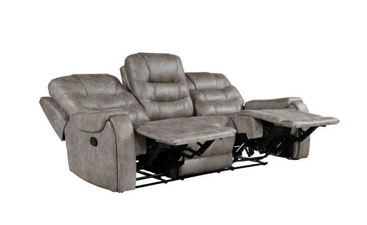 Sofá doble reclinable