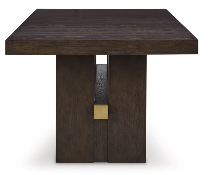 Mesa de comedor rectangular extensible Burkhaus