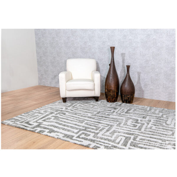 Tapete Decorativo Bally Gris Claro 160 X 230