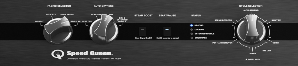 Secadora Speed Queen Electrica Color Negro