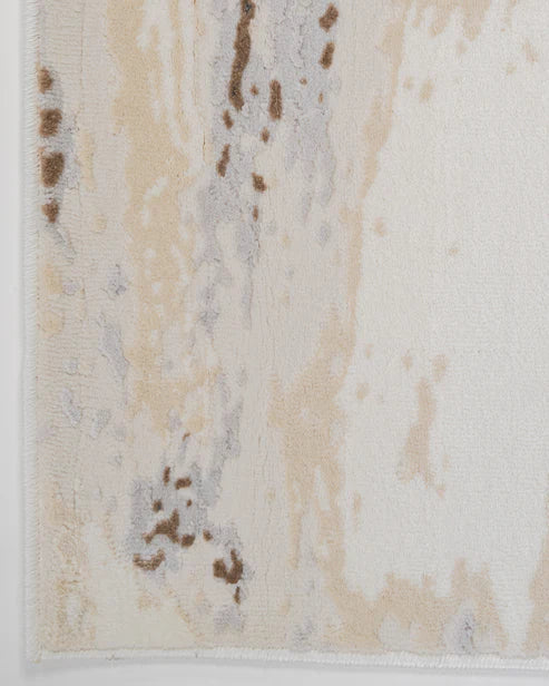 Tapete Veleka Crema Oro Gris
