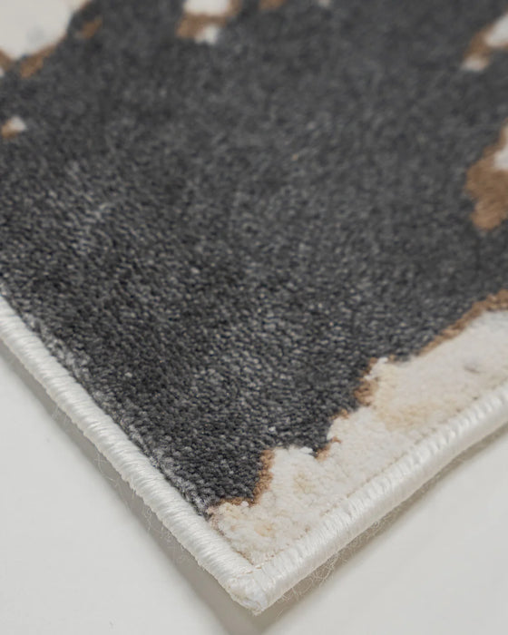 Tapete Veleka Crema Oro Gris