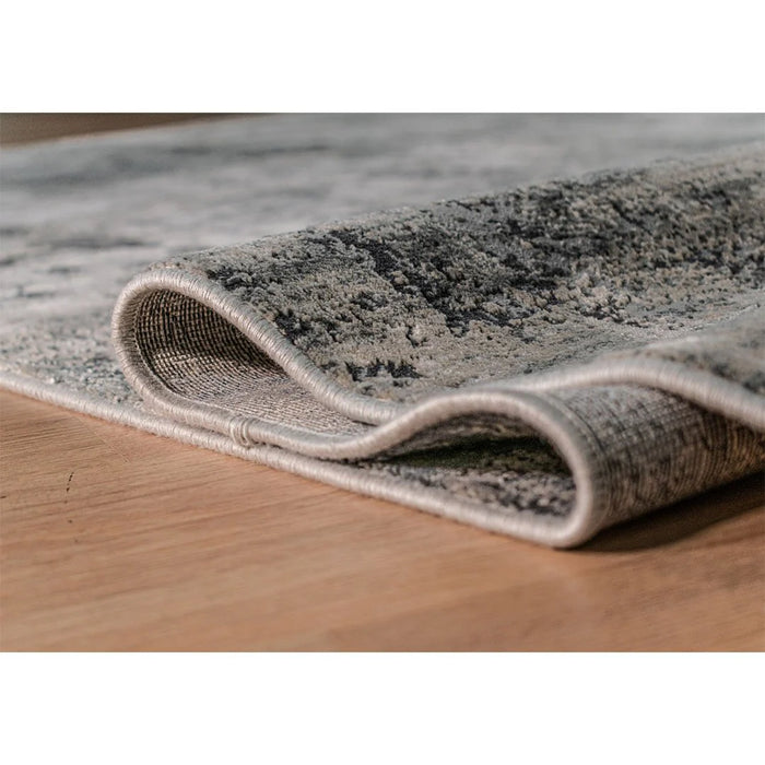 Tapete Izmir Color Gris/Oro 160X230. 02