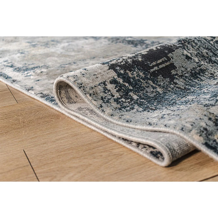 Tapete Izmir Color Gris/Oro 160X230. 01