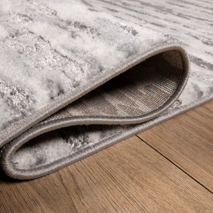 Tapete Samira Color Gris/Plata 160x230