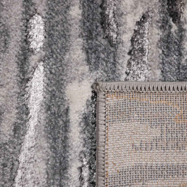 Tapete Samira Color Gris/Plata 160x230