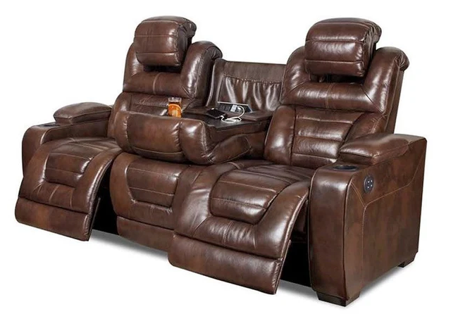 Sofa Reclinable Electrico Corin Desert Chocolate