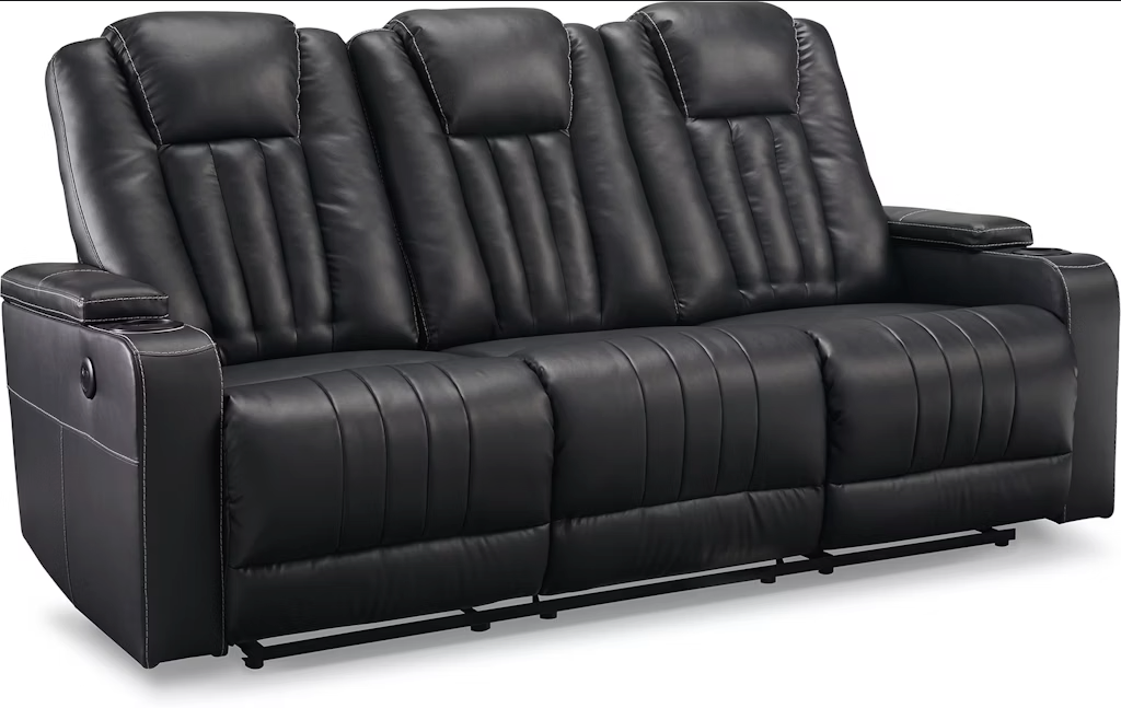 Sofá reclinable Center Point con mesa desplegable