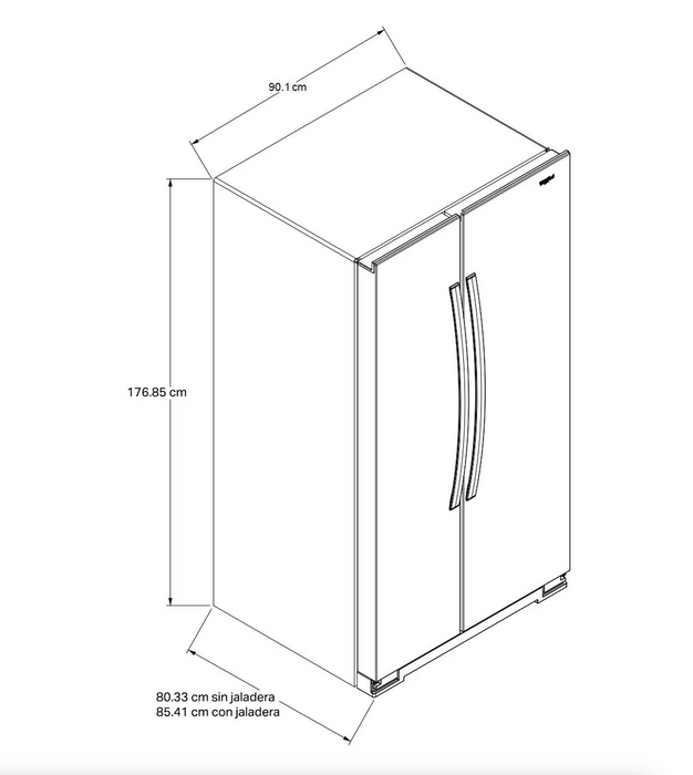 Refrigerador Whirpool MOD. WD5600S