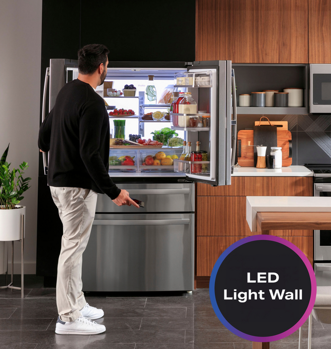 Refrigerador GE Stainless Steel Modelo SHPVD28BYNFS