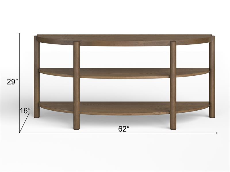 Sofa Table Demilune