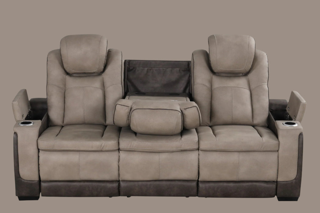 Sofa Reclinable Electrico Woodland Militia
