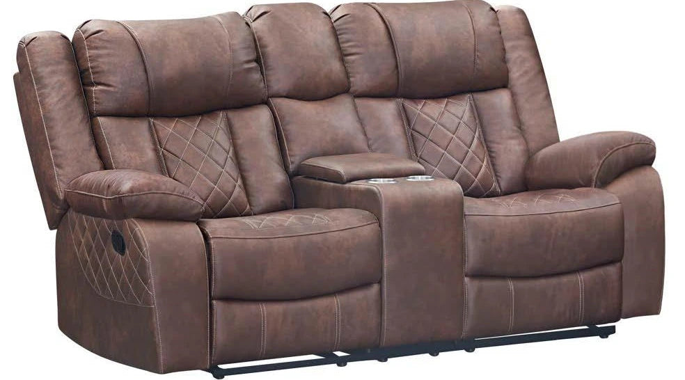 Loveseat Manual with Console