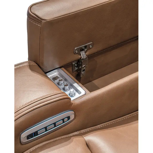 Sillón reclinable eléctrico Knightington con sistema de audio