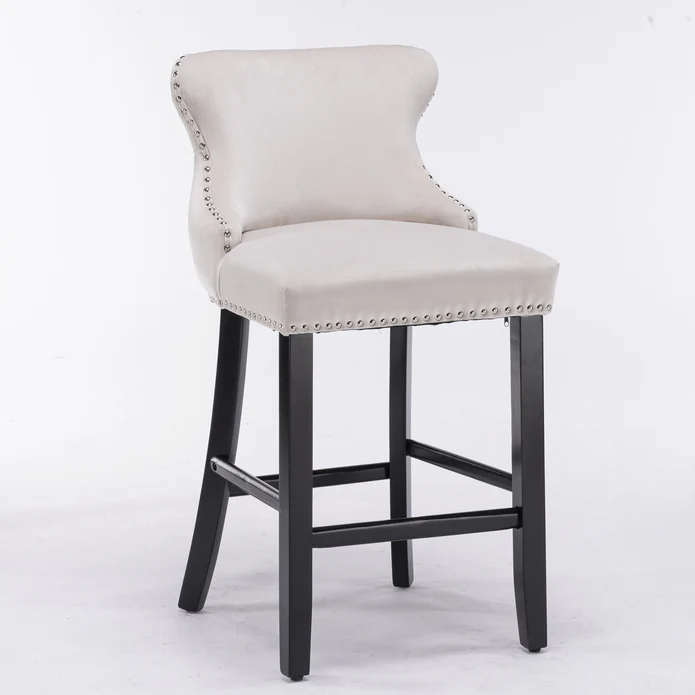 Juego de bancos set de 4 Contemporary Velvet