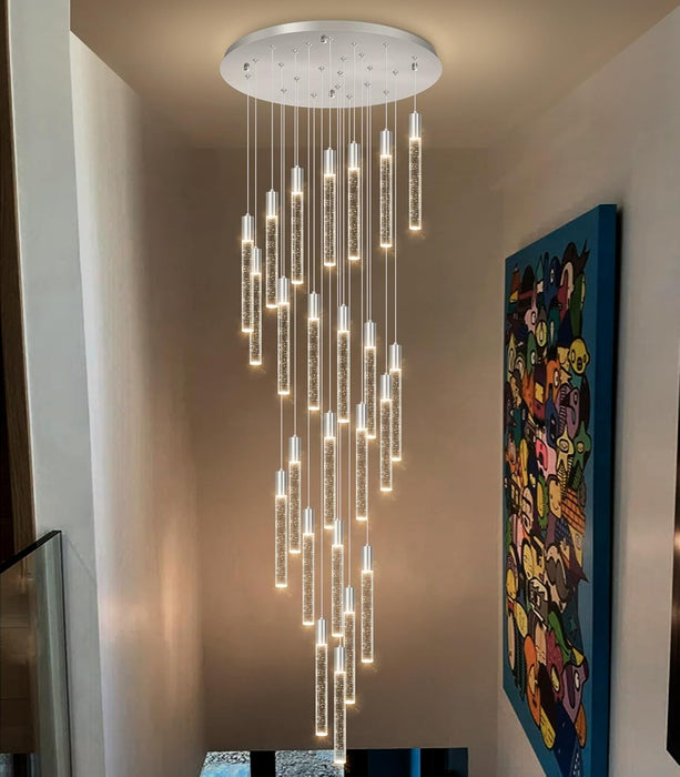 Candil de 24 Luces Color Plata