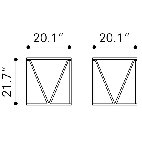 Mesita Lateral Tintern