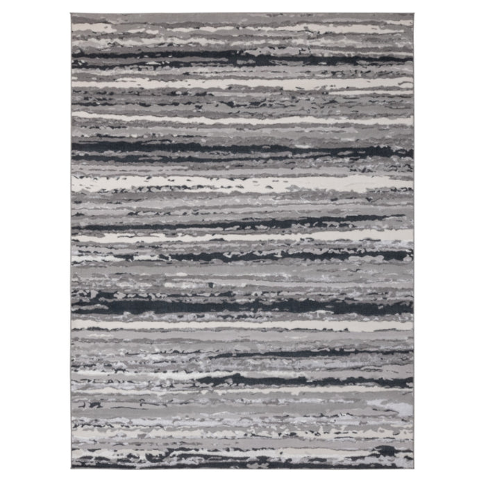 Tapete Jasmine Gris Negro