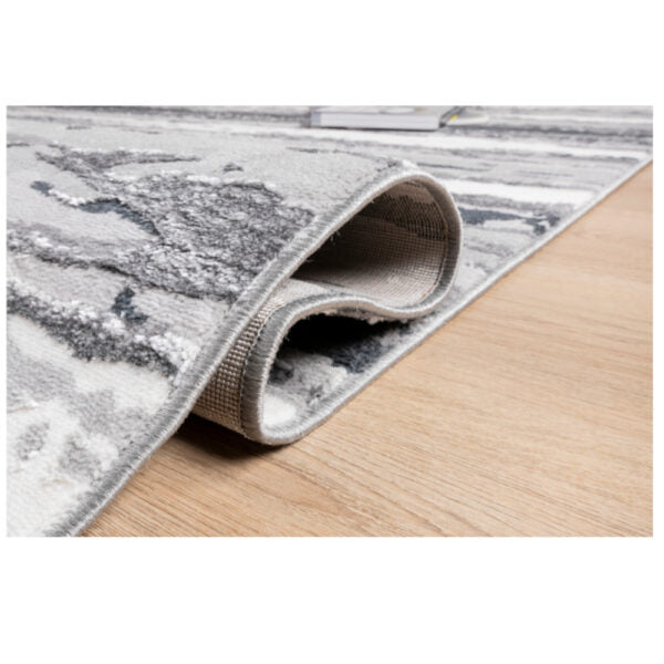 Tapete Jasmine Gris Negro