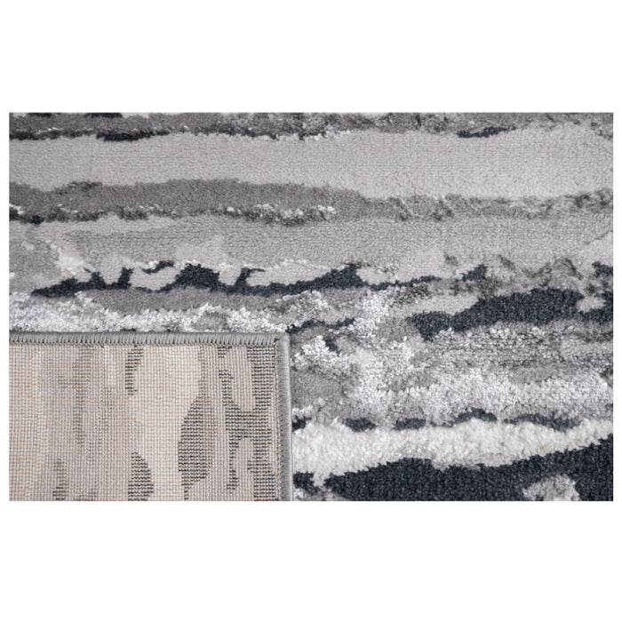 Tapete Jasmine Gris Negro